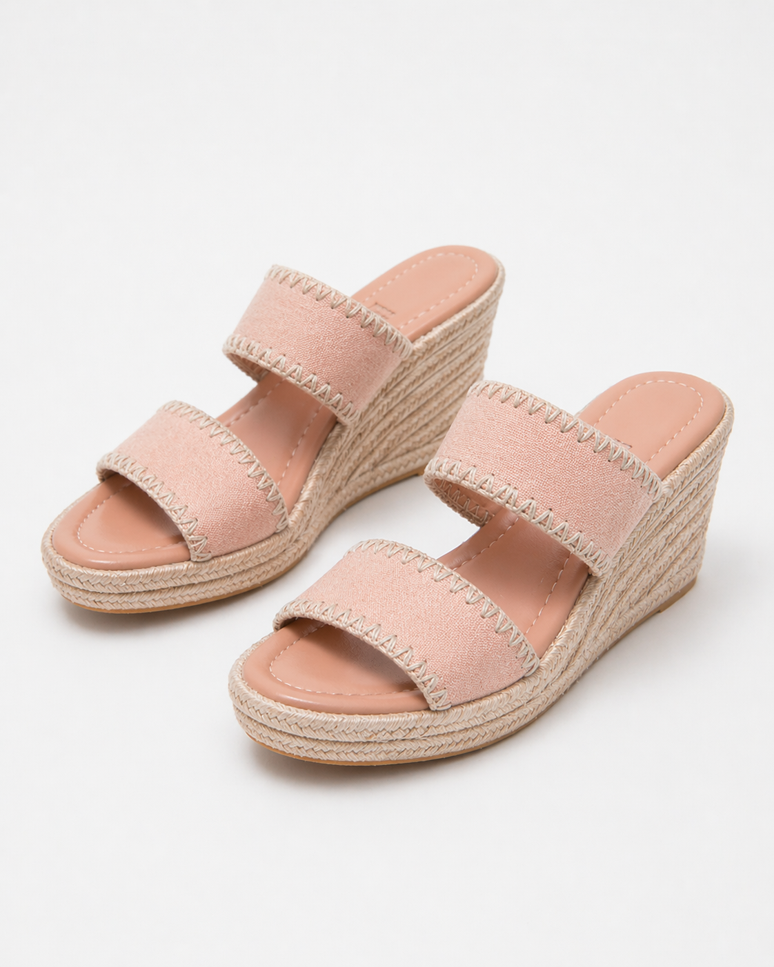 Rosa | Woven Espadrille Wedge Sandals for Women | Coastal Summer Vibes